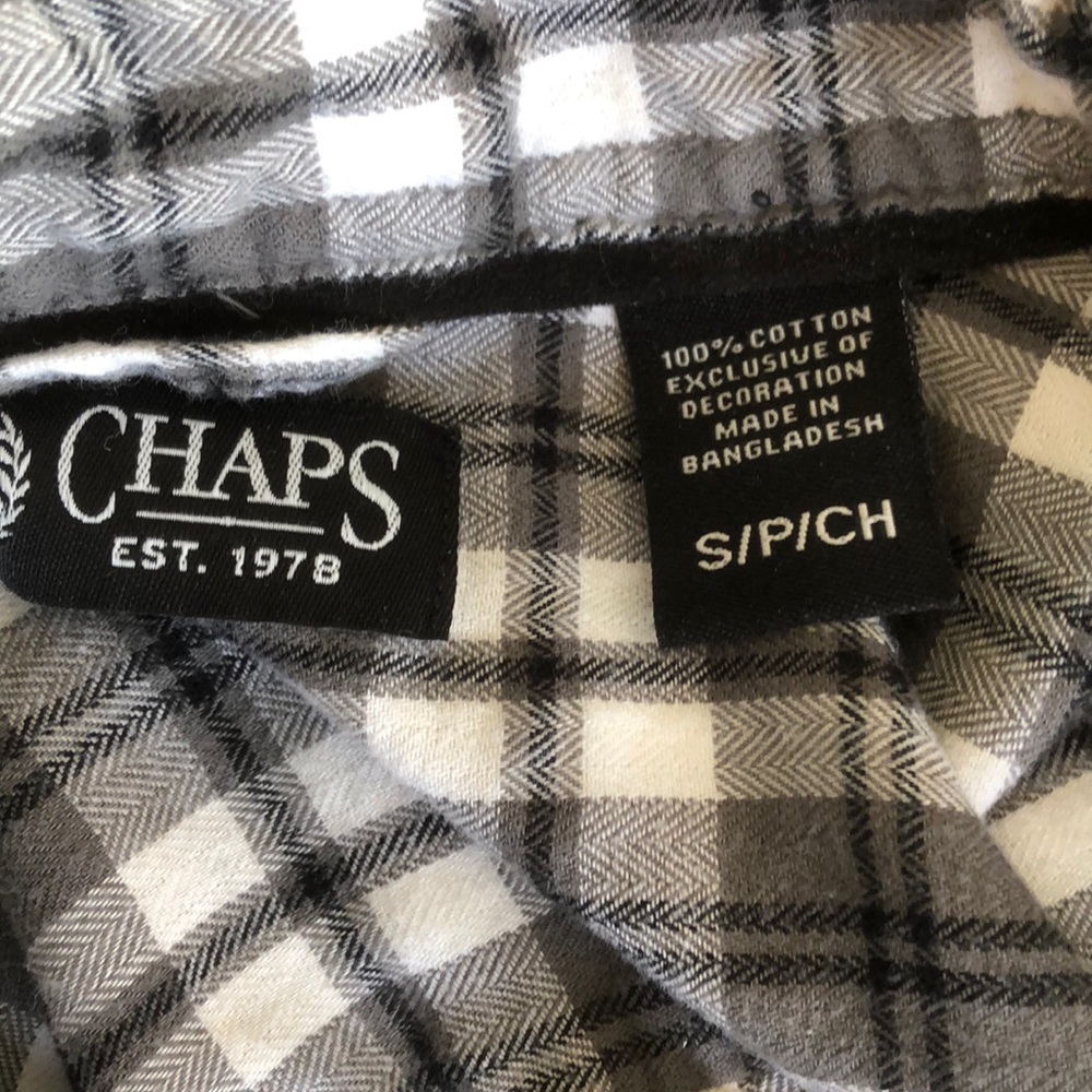 Chaps Button Down Size S - Picture 5 of 6